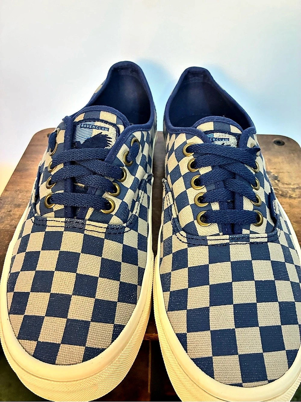 Vans Vans x Harry Potter Authentic Ravenclaw Sneakers Blue & Cream US 10.0